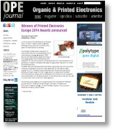 OPE - Organic and Printed Electronics Journal